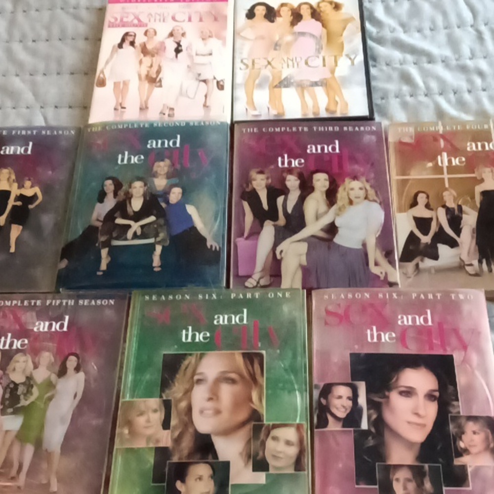Sex and the City Complete Series DVD Set includes movies One and Two and Book
